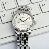 Mido Baroncelli III Automatic Silver Dial Silver Steel Strap Watch For Women - M7600.4.10.1 Authentic Buy Shop Now