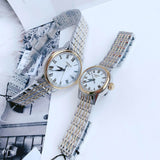 Tissot T Classic Carson Quartz White Dial Two Tone Steel Strap Watch for Men - T085.410.22.013.00 Authentic Buy Shop Now