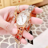 Guess Cosmo Diamonds Silver Dial Rose Gold Steel Strap Watch For Women - GW0033L3 Authentic Buy Shop Now