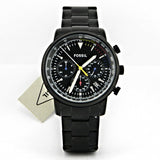 Fossil Goodwin Chronograph Black Dial Black Steel Strap Watch for Men - FS5413 Authentic Buy Shop Now
