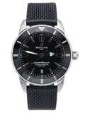 Breitling Superocean Heritage B20 Automatic 44 Black Dial Black Mesh Bracelet Watch for Men - AB2030121B1S1 Authentic Buy Shop Now