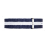Daniel Wellington Classic Glasgow White Dial Two Tone NATO Strap Watch For Men - DW00100018