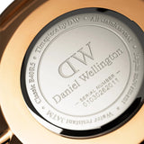 Daniel Wellington Classic Bristol White Dial Brown Leather Strap Watch For Women - DW00100039 Authentic Buy Shop Now