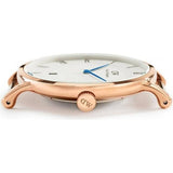 Daniel Wellington Dapper Durham White Dial Brown Leather Strap Watch For Women - DW00100113 Authentic Buy Shop Now