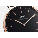 Daniel Wellington Classic Bristol Black Dial Brown Leather Strap Watch for Men - DW00100137 Authentic Buy Shop Now