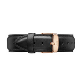 Daniel Wellington Classic Sheffield White Dial Black Leather Strap Watch For Men - DW00100007 Authentic Buy Shop Now