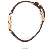 Daniel Wellington Classy St Mawes White Dial Brown Leather Strap Watch For Women - DW00100059 Authentic Buy Shop Now
