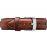 Daniel Wellington Dapper St Mawes White Dial Brown Leather Strap Watch For Men - DW00100087 Authentic Buy Shop Now