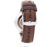 Daniel Wellington Classic Bristol Black Dial Brown Leather Strap Watch For Men - DW00100131 Authentic Buy Shop Now