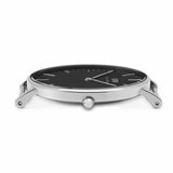 Daniel Wellington Classic York Black Dial Brown Leather Strap Watch For Men - DW00100134 Authentic Buy Shop Now