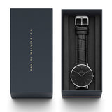 Daniel Wellington Classic Reading Black Dial Black Leather Strap Watch For Men - DW00100135 Authentic Buy Shop Now