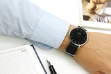 Daniel Wellington Classic Cornwall Black Dial Black Nylon Strap Watch For Women - DW00100149 Authentic Buy Shop Now