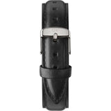 Daniel Wellington Petite Sheffield Black Dial Black Leather Strap Watch For Women - DW00100180 Authentic Buy Shop Now