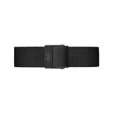 Daniel Wellington Petite Ashfield Black Dial Black Mesh Strap Watch For Women - DW00100202 Authentic Buy Shop Now