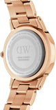 Daniel Wellington Iconic Link White Dial Rose Gold Steel Strap Watch for Women - DW00100213 Authentic Buy Shop Now