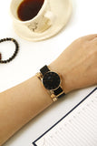 Daniel Wellington Classic Petite Cornwall Black Dial Black NATO Strap Watch For Women - DW00100215 Authentic Buy Shop Now