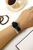 Daniel Wellington Classic Petite Cornwall Black Dial Black NATO Strap Watch For Women - DW00100216 Authentic Buy Shop Now
