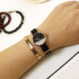 Daniel Wellington Petite Cornwall Black Dial Black Nylon Strap Watch for Women - DW00100247