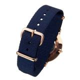 Daniel Wellington Classic Bayswater Black Dial Black NATO Strap Watch For Women - DW00100281 Authentic Buy Shop Now