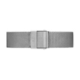 Daniel Wellington Petite Sterling Black Dial Silver Mesh Bracelet Watch For Women - DW00100304 Authentic Buy Shop Now