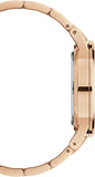 Daniel Wellington Iconic Link Black Dial Rose Gold Steel Strap Watch For Men - DW00100344 Authentic Buy Shop Now
