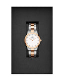 Daniel Wellington Iconic Link White Dial Two Tone Steel Strap Watch For Women - DW00100358 Authentic Buy Shop Now