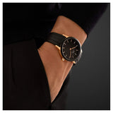 Daniel Wellington Iconic Motion Black Dial Black Rubber Strap Watch For Men - DW00100425 Authentic Buy Shop Now