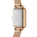 Daniel Wellington Pressed Melrose Emerald Green Rose Gold Mesh Strap Watch For Women - DW00100445 Authentic Buy Shop Now
