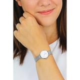 Daniel Wellington Classic Petite Sterling White Dial Silver Mesh Bracelet Watch for Women - DW00100442 Authentic Buy Shop Now