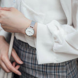 Daniel Wellington Petite Sterling White Dial Silver Mesh Bracelet Watch For Women - DW00100164 Authentic Buy Shop Now