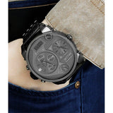 Diesel Mr Daddy 1.0 Gray Dial Gray Stainless Steel Watch For Men - DZ7247 Authentic Buy Shop Now