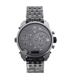 Diesel Mr Daddy 1.0 Gray Dial Gray Stainless Steel Watch For Men - DZ7247 Authentic Buy Shop Now