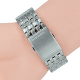 Diesel Mini Daddy Dual Time Silver Dial Stainless Steel Watch For Men - DZ7305 Authentic Buy Shop Now