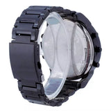 Diesel Mr. Daddy 2.0 Chronograph Black Dial Black Steel Strap Watch For Men - DZ7435 Authentic Buy Shop Now
