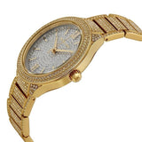 Michael Kors Kerry Crystals Gold Dial Gold Steel Strap Watch For Women - MK3360 Authentic Buy Shop Now