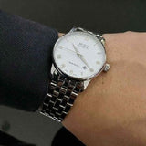 Mido Baroncelli II Automatic White Dial Silver Steel Strap Watch For Men - M8600.4.26.1 Authentic Buy Shop Now