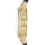 Marc Jacobs Corie Black Dial Black Leather Strap Watch for Women - MJ1580 Authentic Buy Shop Now