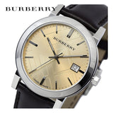 Burberry The City Gold Dial Brown Leather Strap Watch for Men - BU9011 Authentic Buy Shop Now