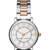 Marc Jacobs Roxy White Dial Two Tone Steel Strap Watch for Women - MJ3553 Authentic Buy Shop Now