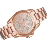 Michael Kors Bradshaw Rose Gold Dial Rose Gold Steel Strap Watch for Women - MK6437 Authentic Buy Shop Now