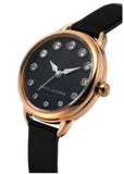 Marc Jacobs Betty Mother of Pearl Black Dial Black Leather Strap Watch for Women - MJ1513 Authentic Buy Shop Now