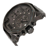 Diesel Mr Daddy 1.0 Gray Dial Gray Stainless Steel Watch For Men - DZ7247 Authentic Buy Shop Now