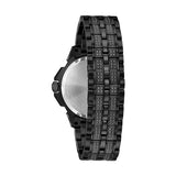 Bulova Octova Chronograph Black Crystal Dial Black Steel Strap Watch for Men - 98C134 Authentic Buy Shop Now