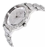 Guess Ethereal Diamonds Silver Dial Silver Steel Strap Watch for Women - W1013L1 Authentic Buy Shop Now