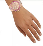 Michael Kors Everest Chronograph Rose Gold Dial Rose Gold Steel Strap Watch For Women - MK7211 Authentic Buy Shop Now