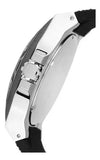 Guess Force Analog Quartz White Dial Black Rubber Strap Watch For Men - W0674G3 Authentic Buy Shop Now