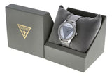Guess Tri Glitz Quartz Silver Dial Silver Mesh Bracelet Watch For Women - W1142L1 Authentic Buy Shop Now