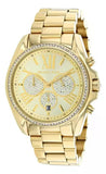Michael Kors Bradshaw Quartz Gold Dial Gold Steel Strap Watch For Women - MK6538 Authentic Buy Shop Now