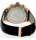 Hugo Boss Ikon Black Dial Black Leather Strap Watch for Men - 1513179 Authentic Buy Shop Now
