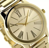 Michael Kors Hartman Quartz Gold Dial Gold Steel Strap Watch For Women - MK3490 Authentic Buy Shop Now